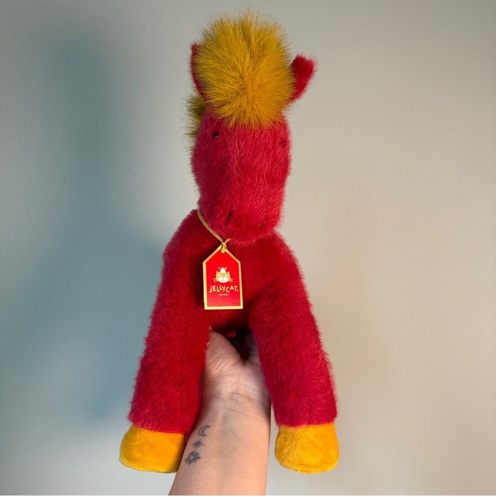 AUTHENTIC Jellycat Festival Horse - NWT - Picture 5 of 11